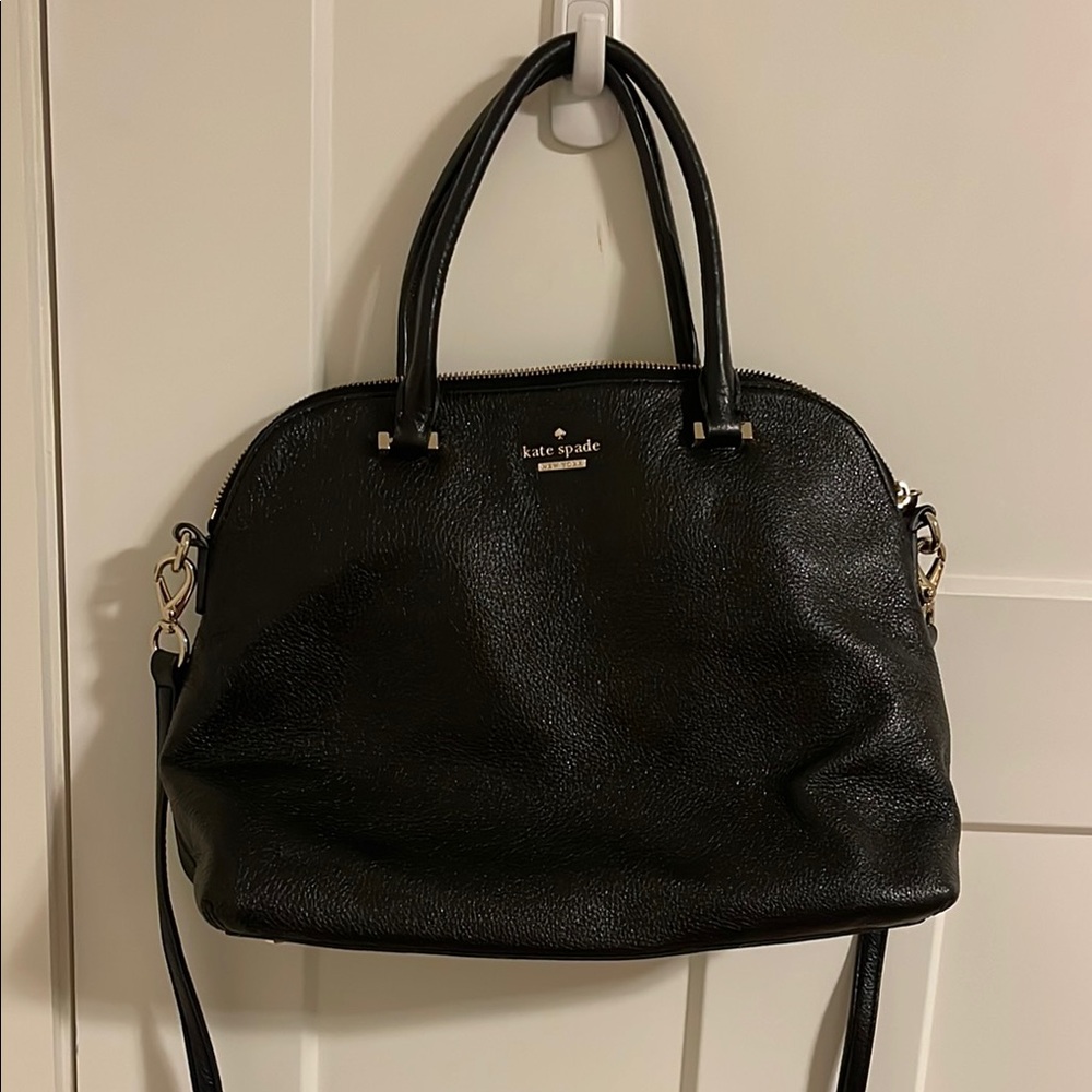 Kate Spade Black Leather Handbag